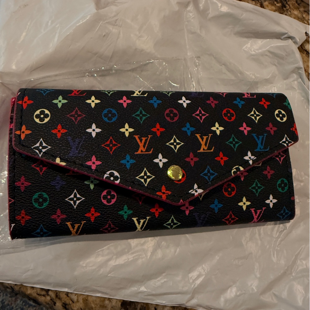 LUXURY MONOGRAM LONG ENVELOPE WALLET